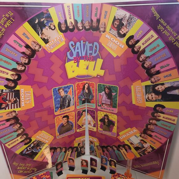 Vintage Saved By the Bell game complete - Picture 2 of 7